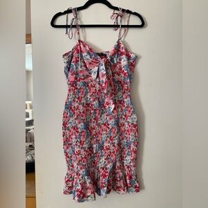 NWT Nasty Gal Mini Floral Dress size 10